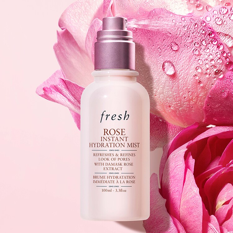 Rose Instant Hydration Mist - Brume hydratation intense et fixatrice à la rose