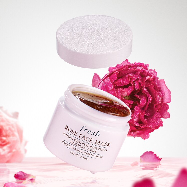 Rose Face Mask - Gül İçeren Nemlendirici Yüz Maskesi