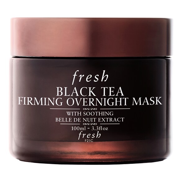 Black Tea Overnight Mask - Masque de nuit visage hydratant au thé noir, FRESH