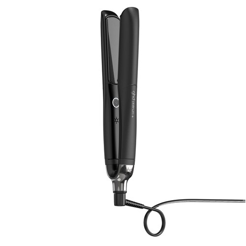 Plancha de pelo - ghd Platinum+ Styler, Tecnología Ultra-zone™, 185°C, Placas flotantes, Negro