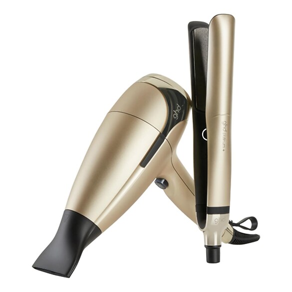 Coffret Deluxe - Lisseur et Sèche-Cheveux Professionnels, GHD