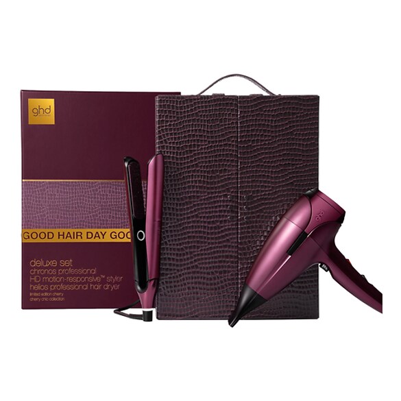 Cherry Chic Deluxe Set - Styler & Hairdryer, GHD