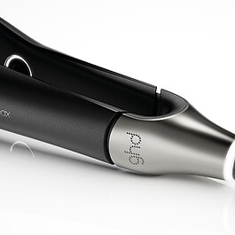 Chronos Max - prancha de cabelo com placas largas branca