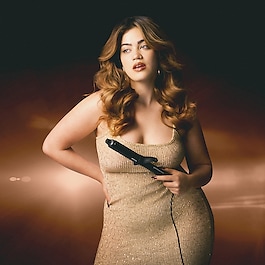 ghd chronos curve grand - tenacilla para rizos voluminosos