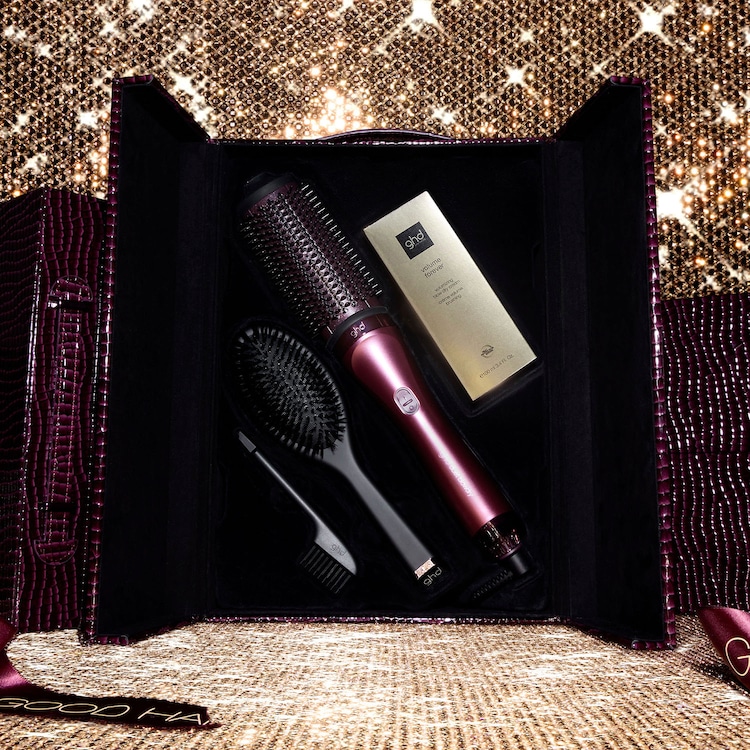 Duet Blowdry Cherry Chic - Islaktan Fönlüye Saç Kurutma Fırçası Hediye Seti