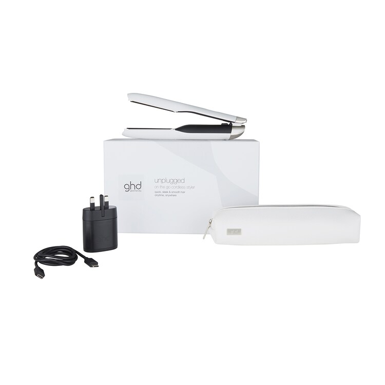 GHD UNPLUGGED STYLER - ΑΣΥΡΜΑΤΗ ΠΡΕΣΑ ΜΑΛΛΙΩΝ (ΛΕΥΚΗ)