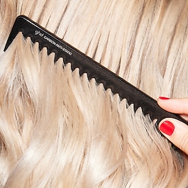The comb out