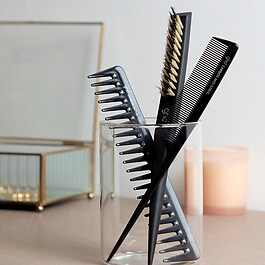 The comb out