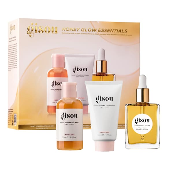 Honey Glow Essentials Set - Haircare set, Gisou