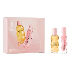 Sparkle & Spritz - Coffret duo parfum cheveux et huile à lèvres, GISOU