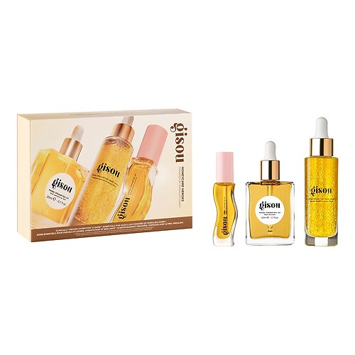 Gisou Gisou - Honeycare Heroes - Συσκευασία με προϊόντα περιποίησης μαλλιών και χειλιών