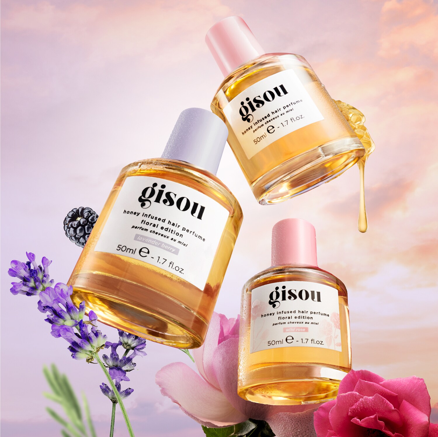 Honey Infused Hair Perfume - Wildflower Honey de Gisou ≡ SEPHORA