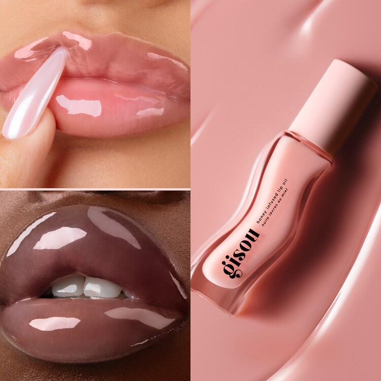 Honey Infused Glazed Lip Trio - Set med läppoljor