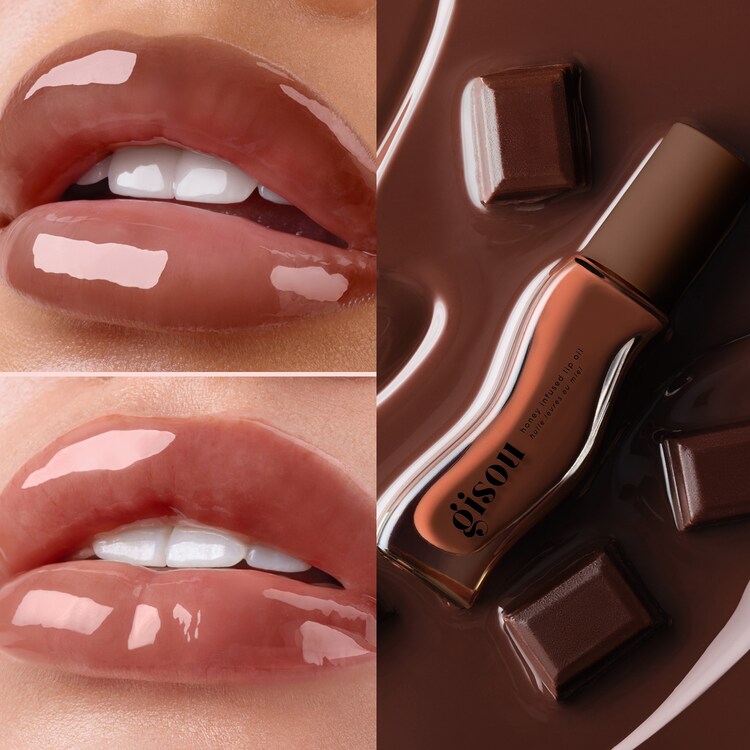 Honey Infused Glazed Lip Trio - Set med läppoljor