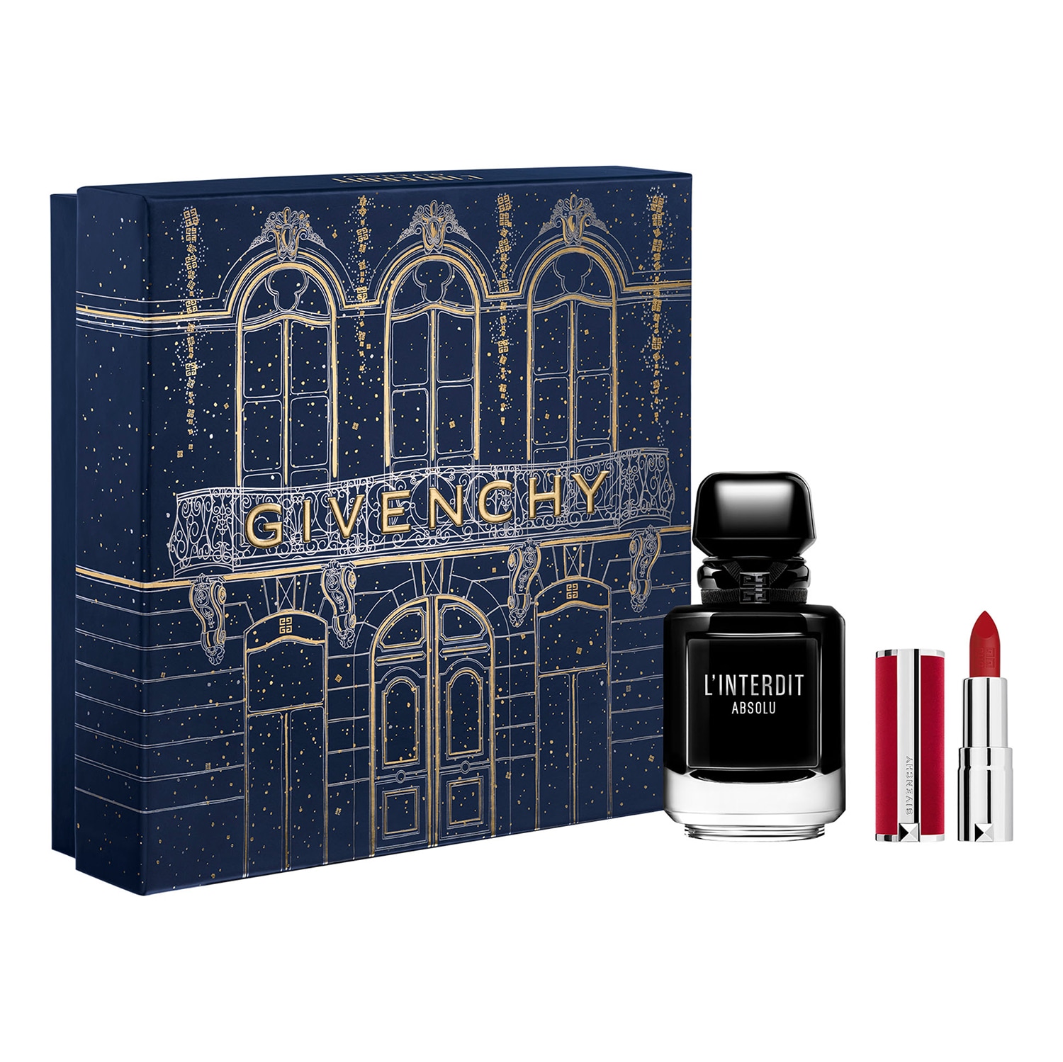 givenchy l'interdit absolu woda perfumowana 50 ml   zestaw 