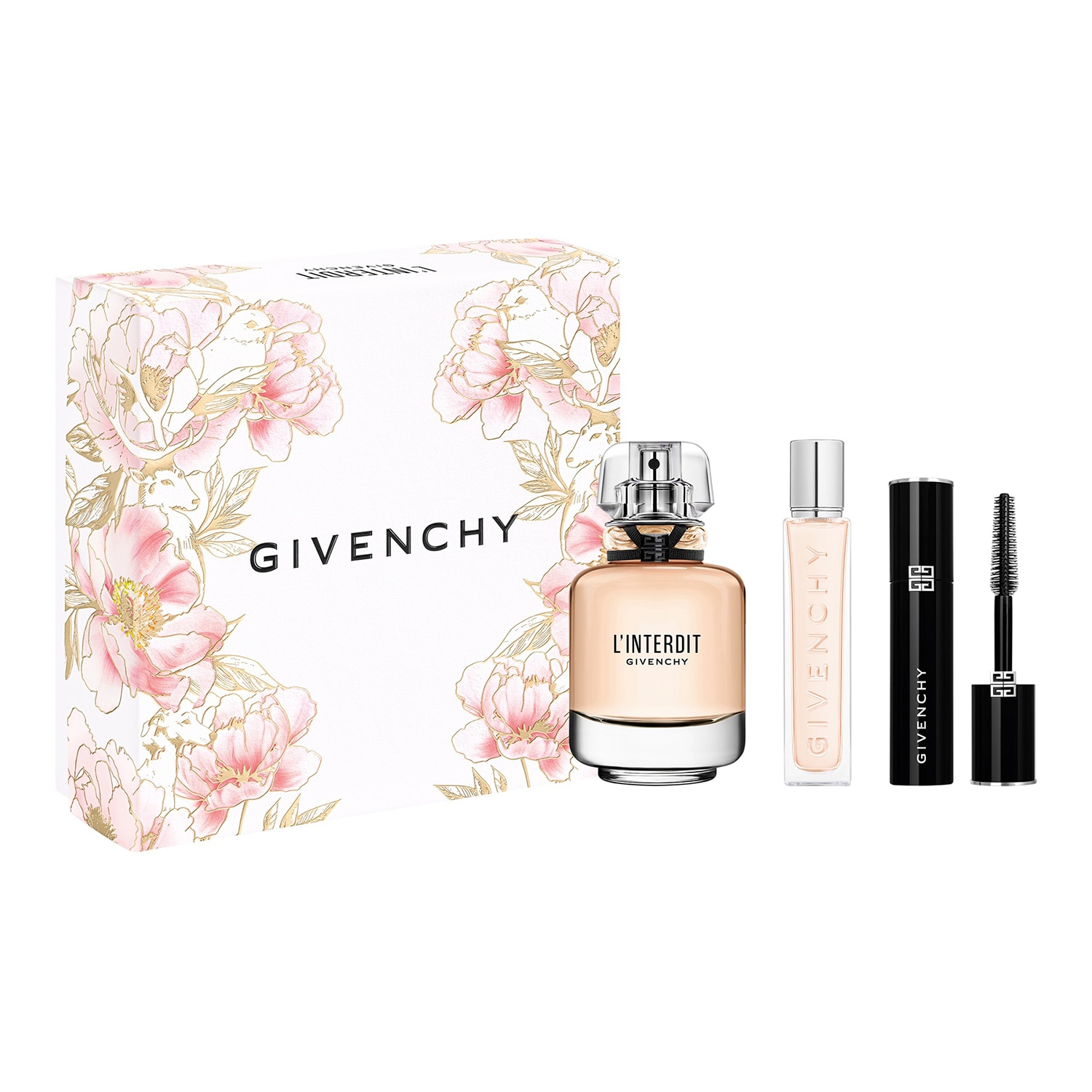givenchy l'interdit parfum ekstrakt perfum 50 ml   zestaw  