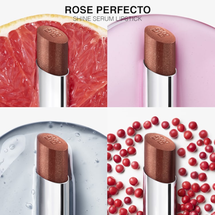 Rose Perfecto Shine Serum Lipstick - Rouge à lèvres brillant et soin
