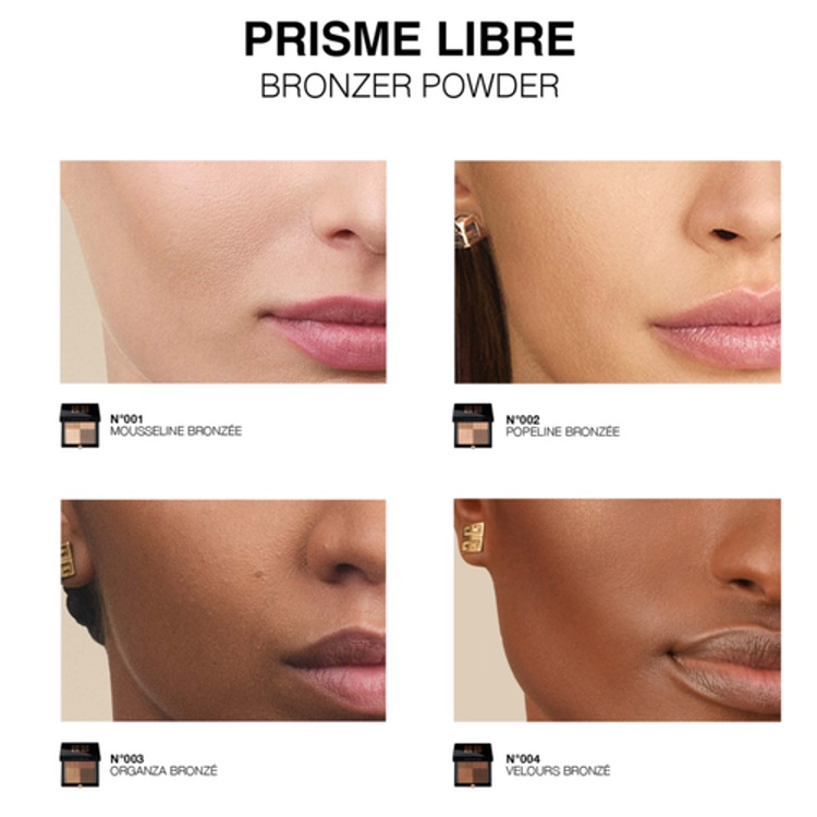 Prisme Libre Bronzer Powder - Poudre Bronzante et Sculptante 4 Couleurs