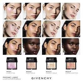 Prisme Libre Highlighter Powder - Poudre Illuminatrice Marbr&eacute;e Hydratante