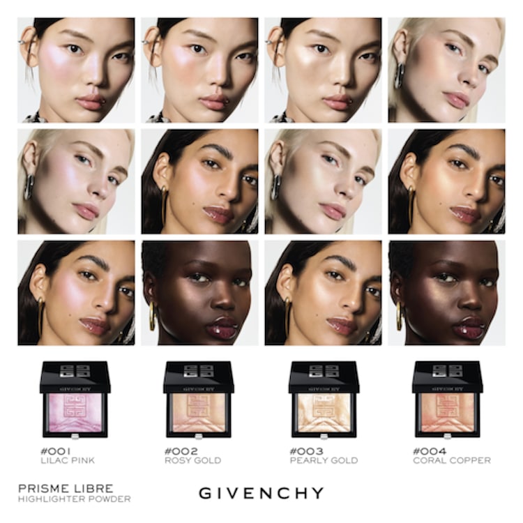 Prisme Libre Highlighter Powder - Poudre Illuminatrice Marbrée Hydratante