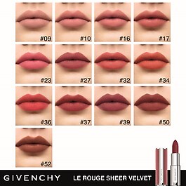 Le Rouge Sheer Velvet - Mat Ruj