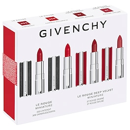 Le Rouge - Coffret Quatuor Mini Rouges à Lèvres