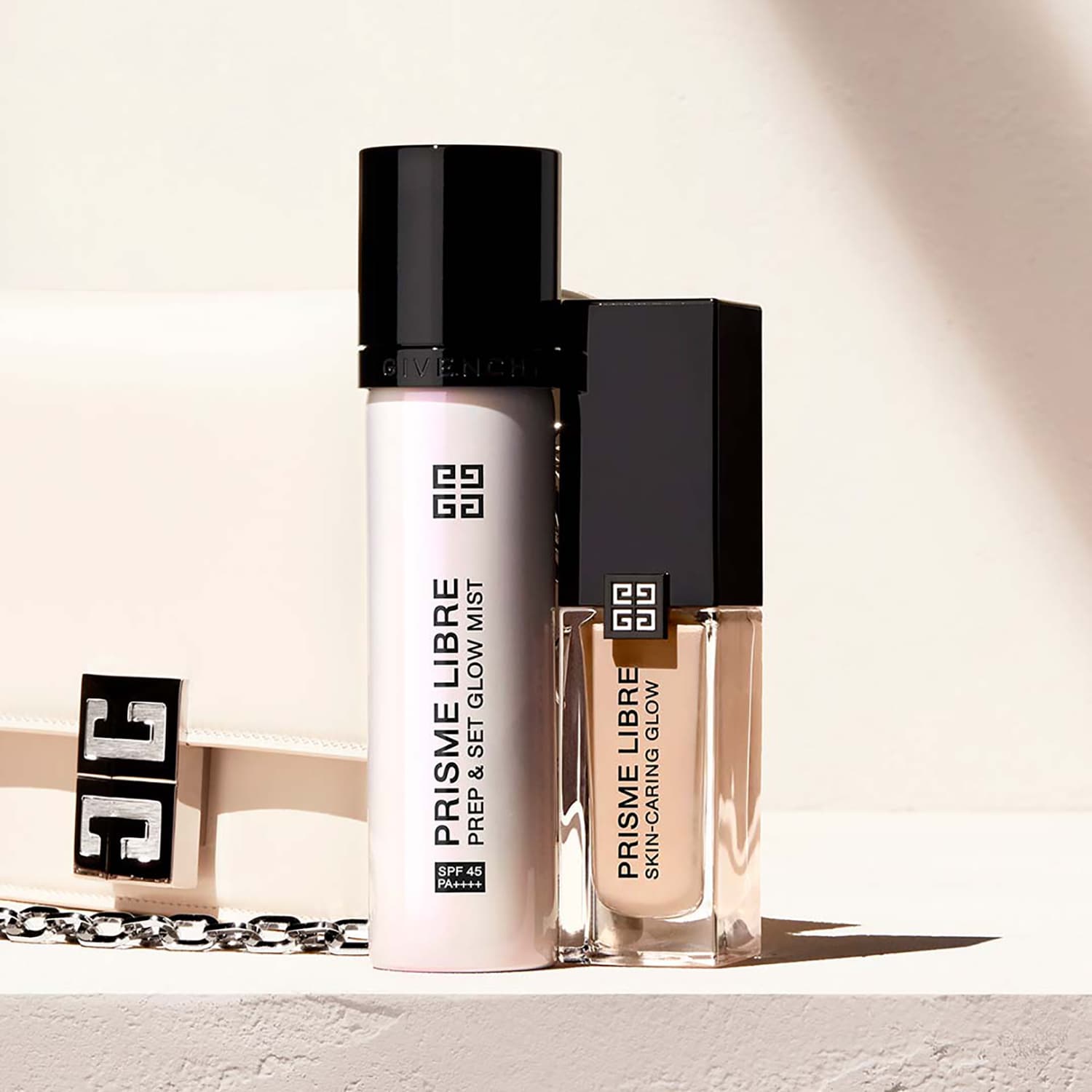 Prisme Libre Prep & Set Glow Mist - Baza de machiaj lejera