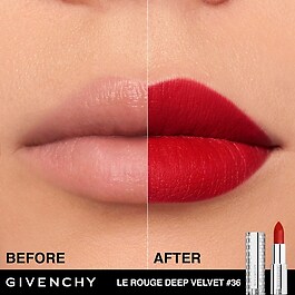 Le Rouge Deep Velvet - Rouge à lèvres fini mat poudré