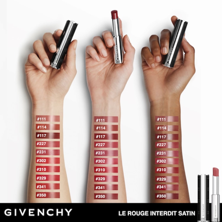 Le Rouge Interdit Satin - Rouge à Lèvres Fini Satin Lumineux