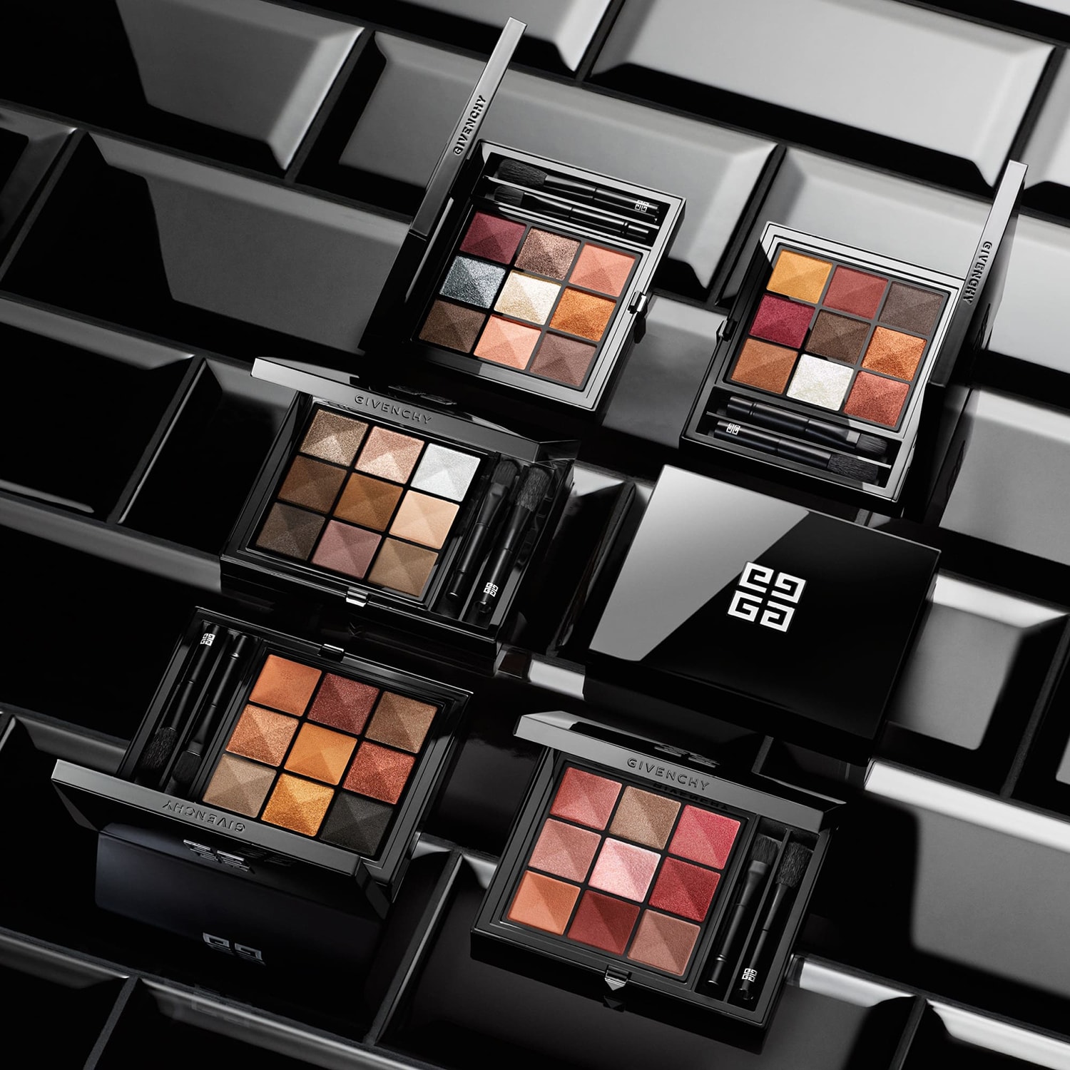 Le 9 De Givenchy - Paleta Farduri De Pleoape Multi-Finish