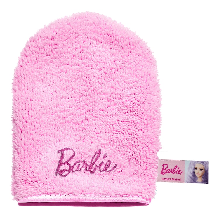 Water-Only Skin Cleansing Mitt Rossy Barbie - Rękawica do zmywania makijażu 