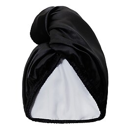Hair Wrap - Dwustronny Turban Do Włosów Black