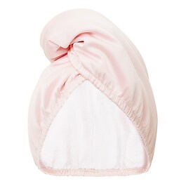 Double-Sided Satin Hair Towel Wrap - Dwustronny Turban Do Włosów Champagne