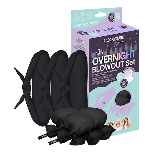 Glov - Innowacyjne Wałki Do Kręcenia Włosów Na Zimno Coolcurl Overnight Blowout - Set - Spa Zestaw Do Stylizacji Włosów - Dla Kobiet