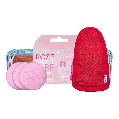 glov - Rose Quartz Vibe - Zestaw - glov Spa Zestaw Do Ciala I Demakijazu - Dla Kobiet