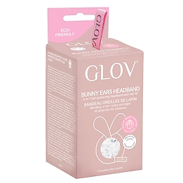 Bunny Ears Headband - 2-In-1 Hair Protecting Headband And Hair Tie