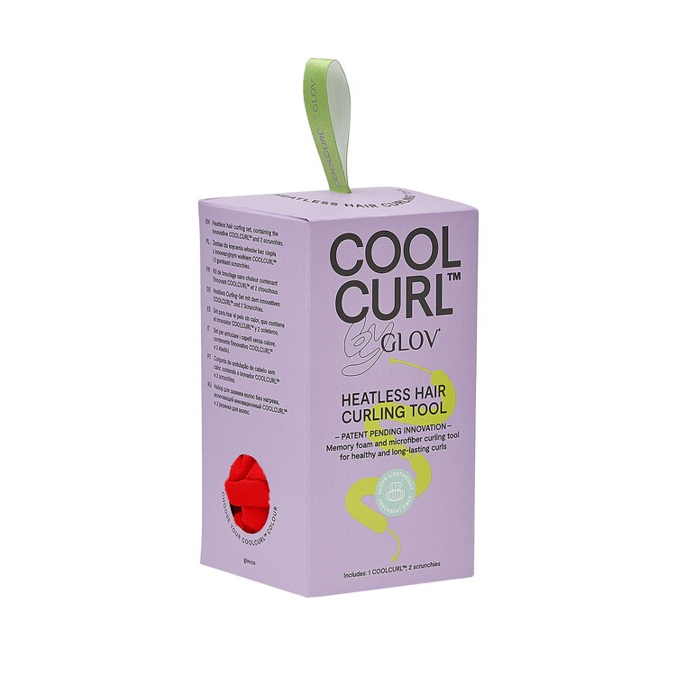 CoolCurl box Red - Wałek Do Włosów