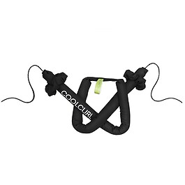 Heatless Hair Curling Set CoolCurl Bag Black - Wałek do włosów