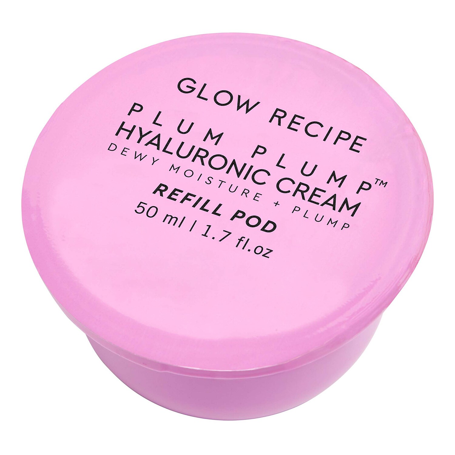 E-shop GLOW RECIPE - Plum Plump Hyaluronic – Hydratační krém v doplňovacím obalu
