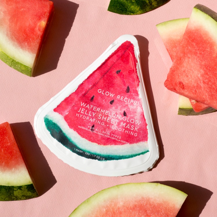 Watermelon Glow - Masque gelée hydratante et apaisante