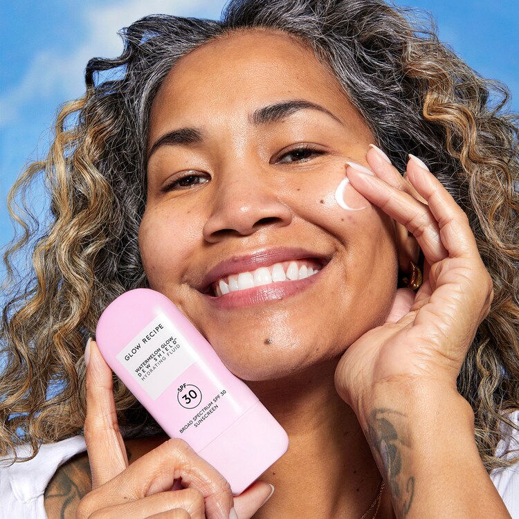 Watermelon Glow Niacinamide Dew Shield - Solkräm SPF 30