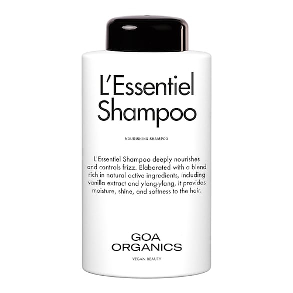 L'Essentiel Shampoo - Shampooing nourrissant pour cheveux &eacute;pais, GOA ORGANICS