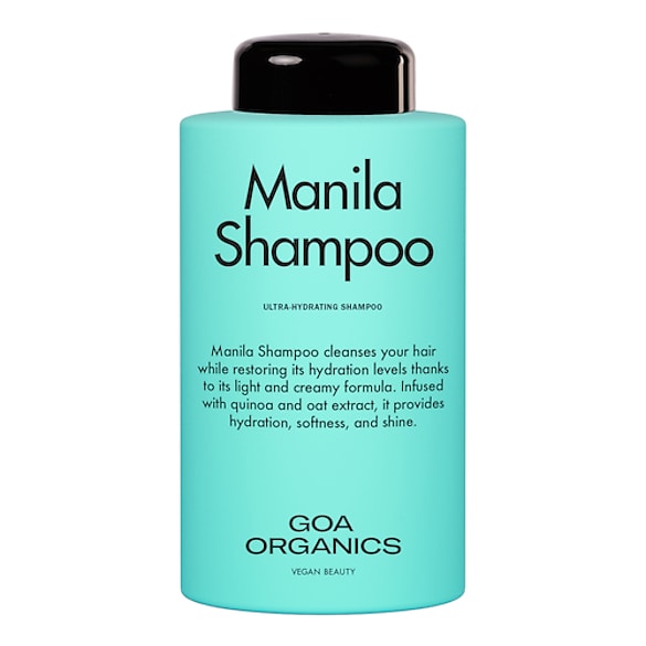 Manila Shampoo - Shampoing ultra-hydratant pour tous types de cheveux, GOA ORGANICS
