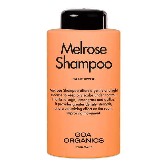 Goa Organics - Melrose Shampoo - Shampoo Per Capelli Fini Tendenti Al Grasso - melrose Shampoo 300ml - Donna