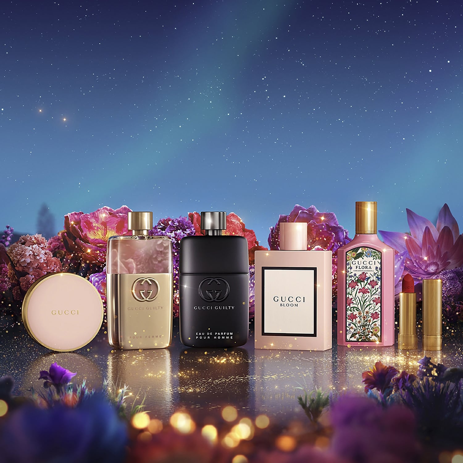 GUCCI FLORA Gorgeous Magnolia セット グッチ フローラ ゴージャス マグノリア〕オードパルファム ギフト