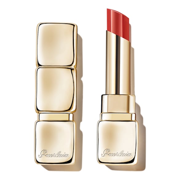 KissKiss Shine Bloom - Rossetto con 95% di ingredienti di origine naturale, GUERLAIN