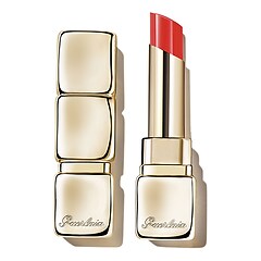 KissKiss Shine Bloom - Rossetto brillante 95% di ingredienti di origine naturale, GUERLAIN