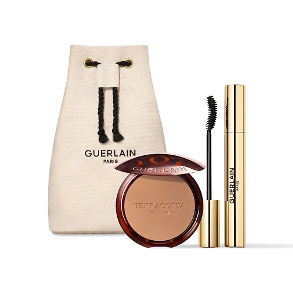 COFRE TERRACOTTA x NOIR G LOS POLVOS BRONCEADORES Y LA MÁSCARA DE PESTAÑAS, Guerlain