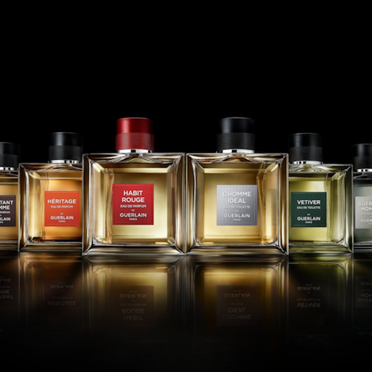 Habit Rouge de Guerlain Paris - Coffret Eau de Toilette