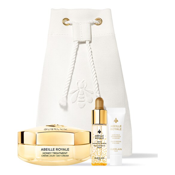 Guerlain - Abeille Royale Honey Treatment Day Cream - Il Cofanetto - 5ml+3ml+50ml - Donna